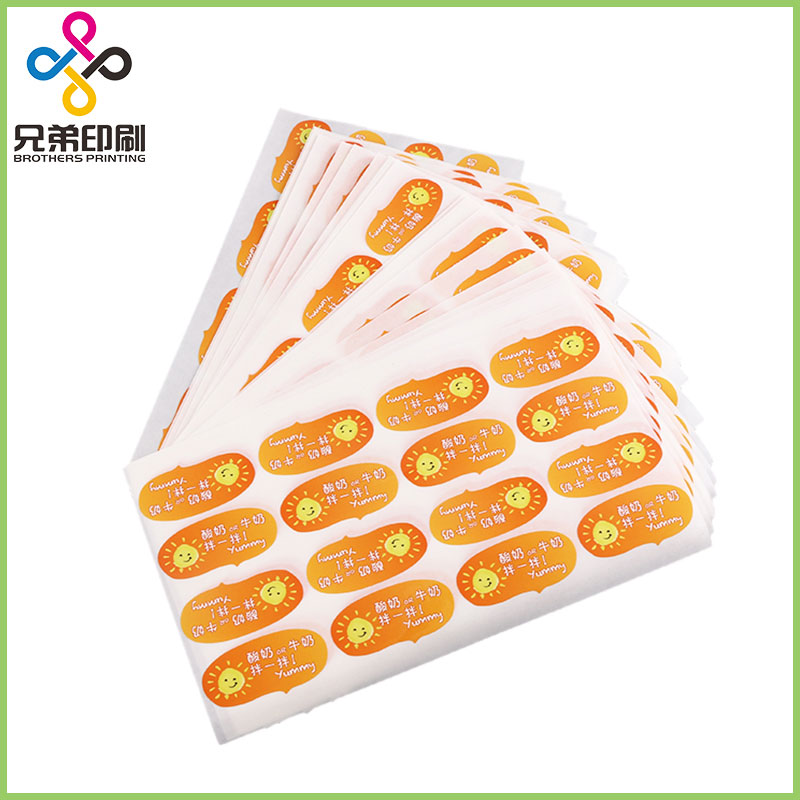 Coated Paper Food Stickers များ